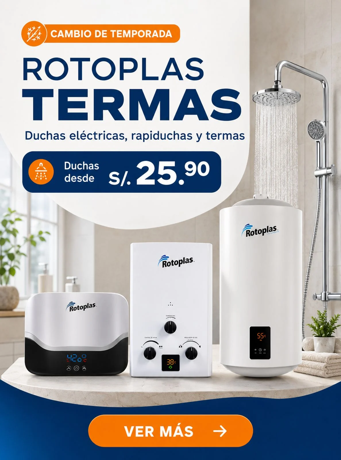 Rotoplas Termas y Duchas